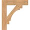 Ekena Millwork Merced Block Smooth Bracket, Western Red Cedar, 5 1/2"W x 30"D x 34"H BKT06X30X34MRC05SWR - alternate 4